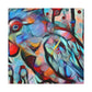 Pionus In Abstraction - Canvas