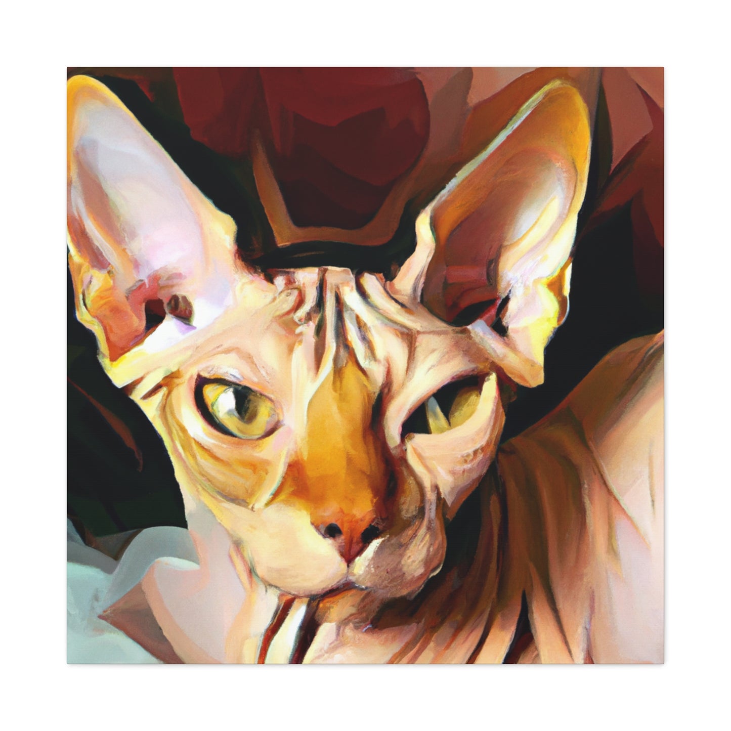 Sphynx in Impressionism - Canvas