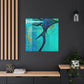 "Sailfish in Art Deco" - Canvas