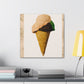 Ice Cream in Bloom - Canvas