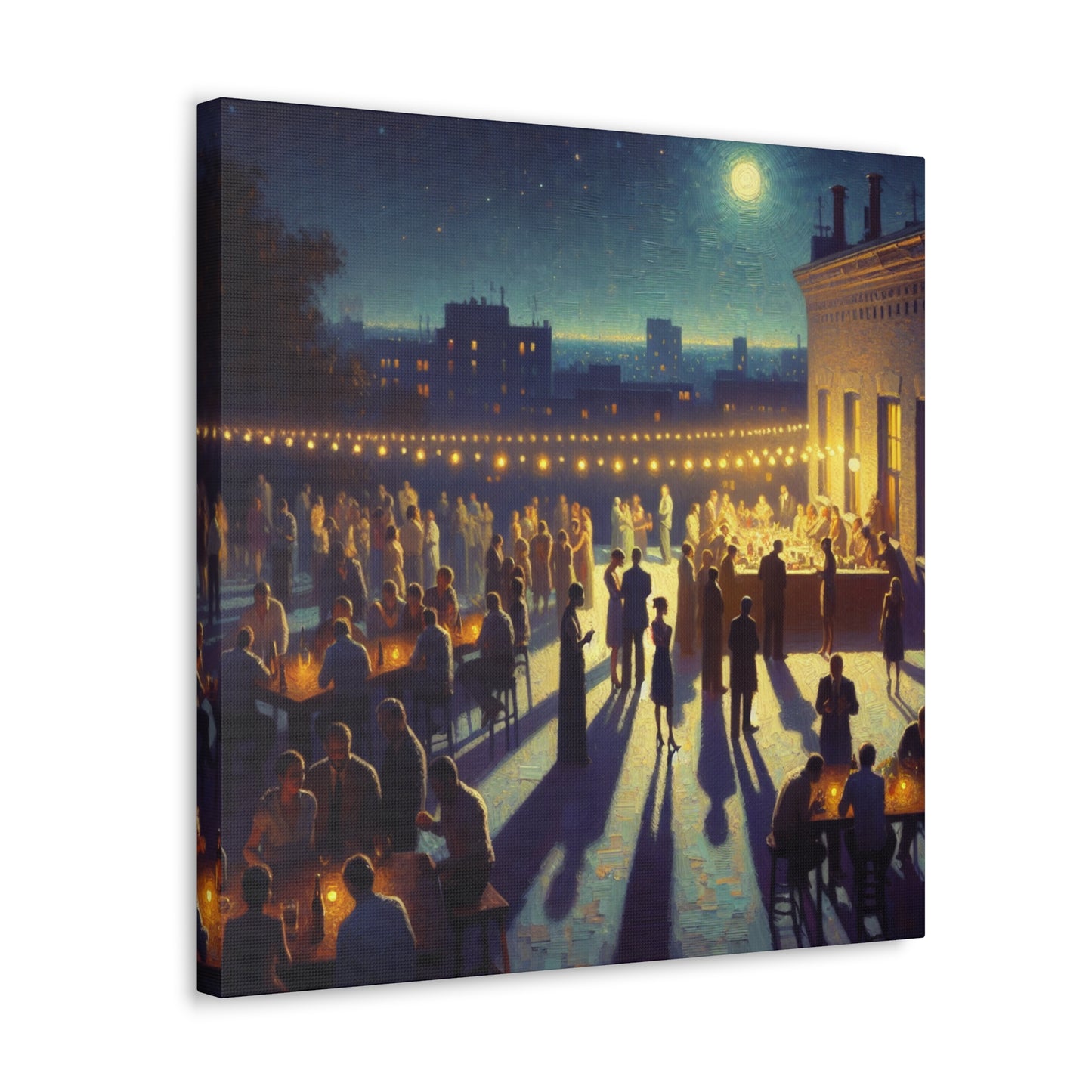 Euphoric Evening Reverie - Canvas