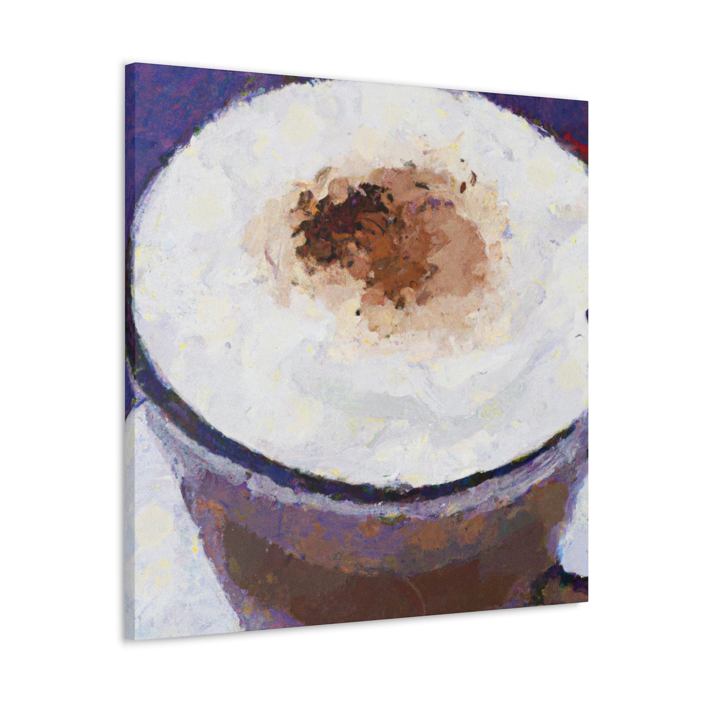 "A Cappuchino Impression" - Canvas