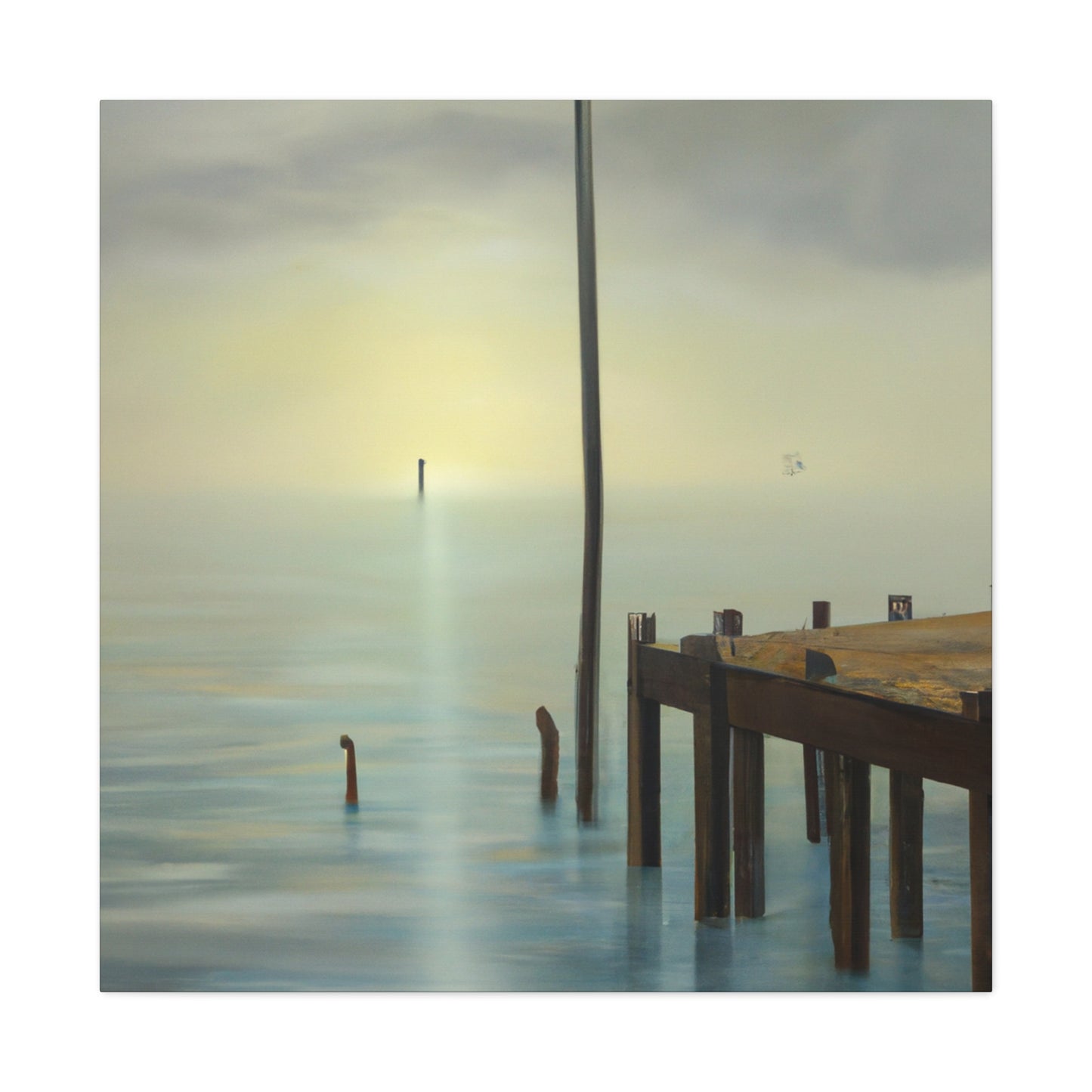 Pier to Infinity Dream - Canvas