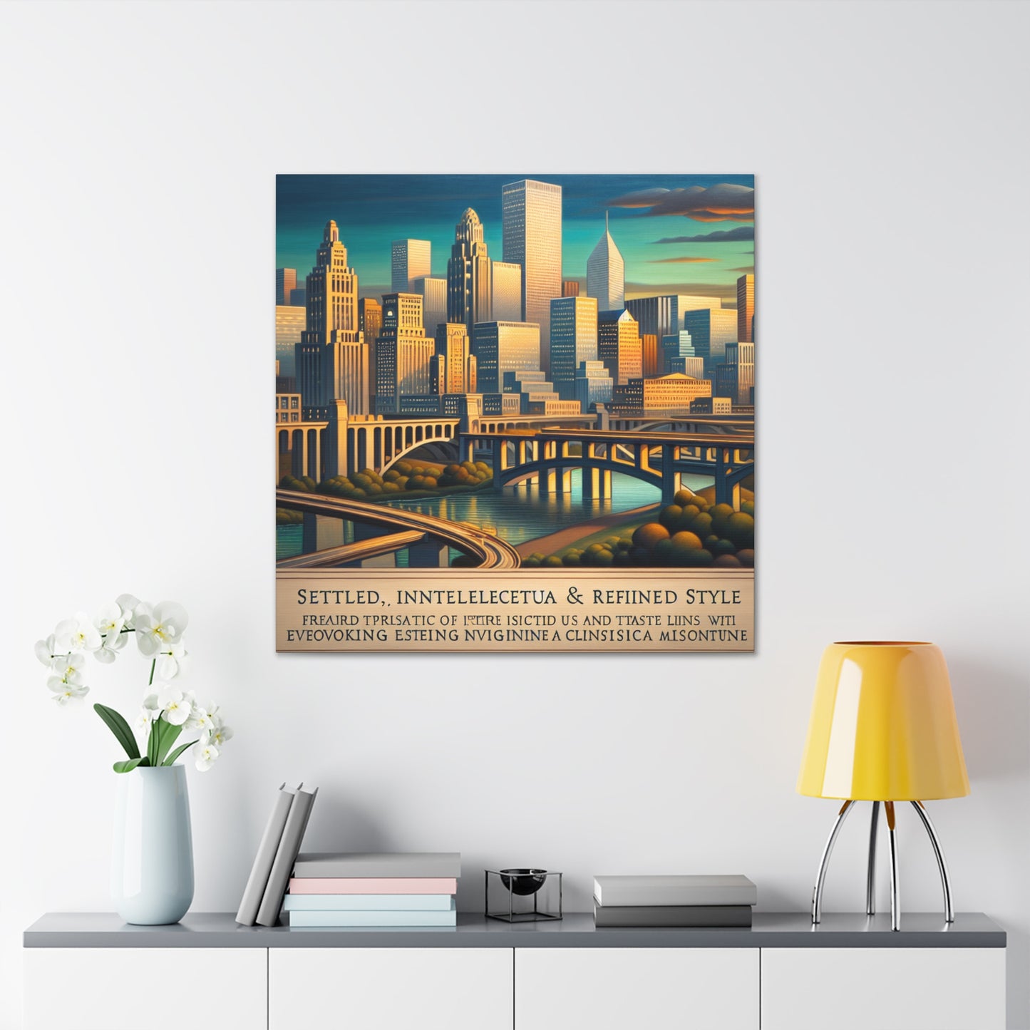 "Mile-High City Transcendence" - Canvas