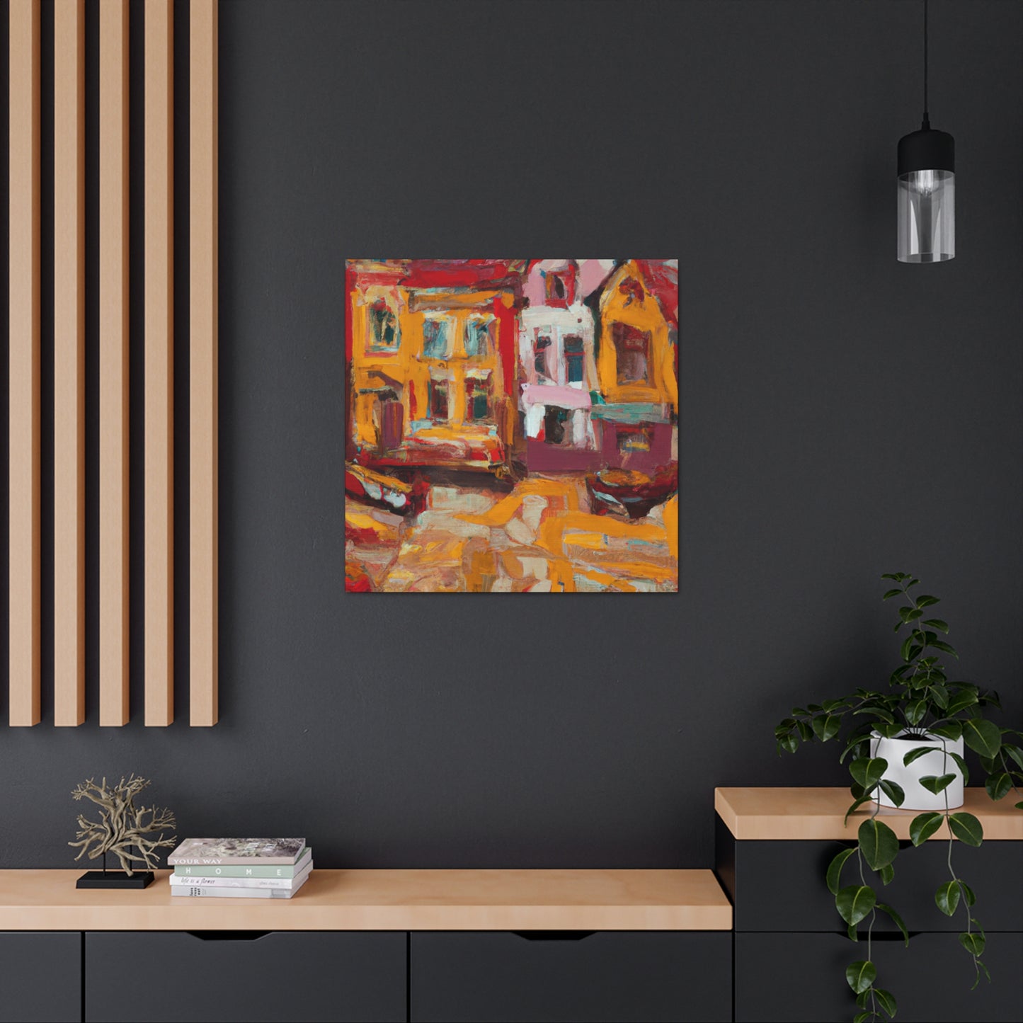 Tudor Palace Embellished - Canvas