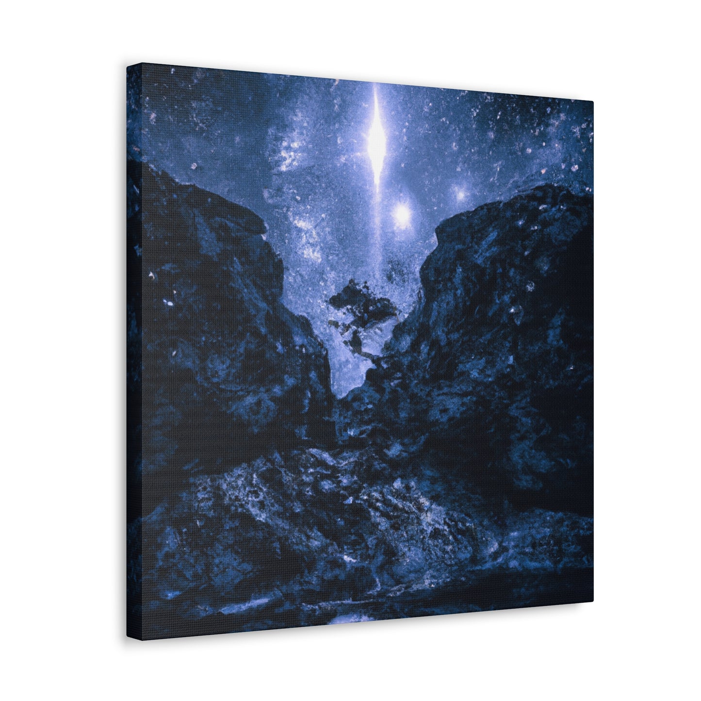 Mystic Moon Mirage - Canvas