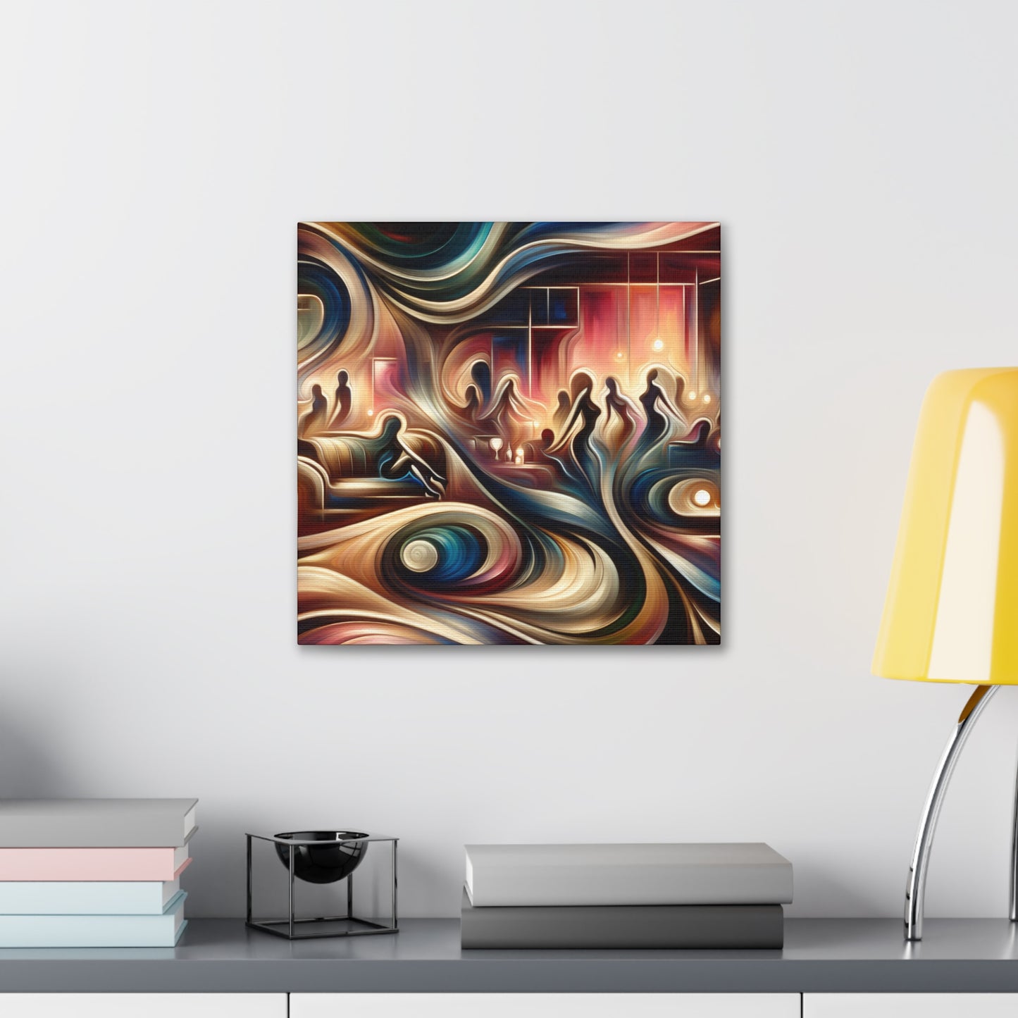 Lively Bash of Colors - Canvas