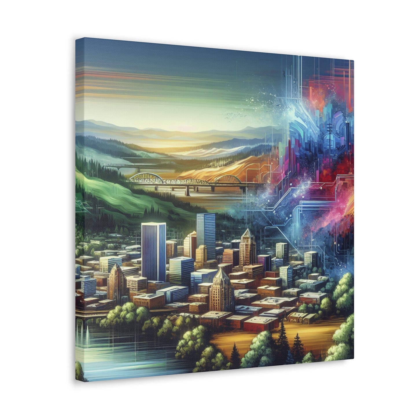 "Majestic Portland Splendor" - Canvas