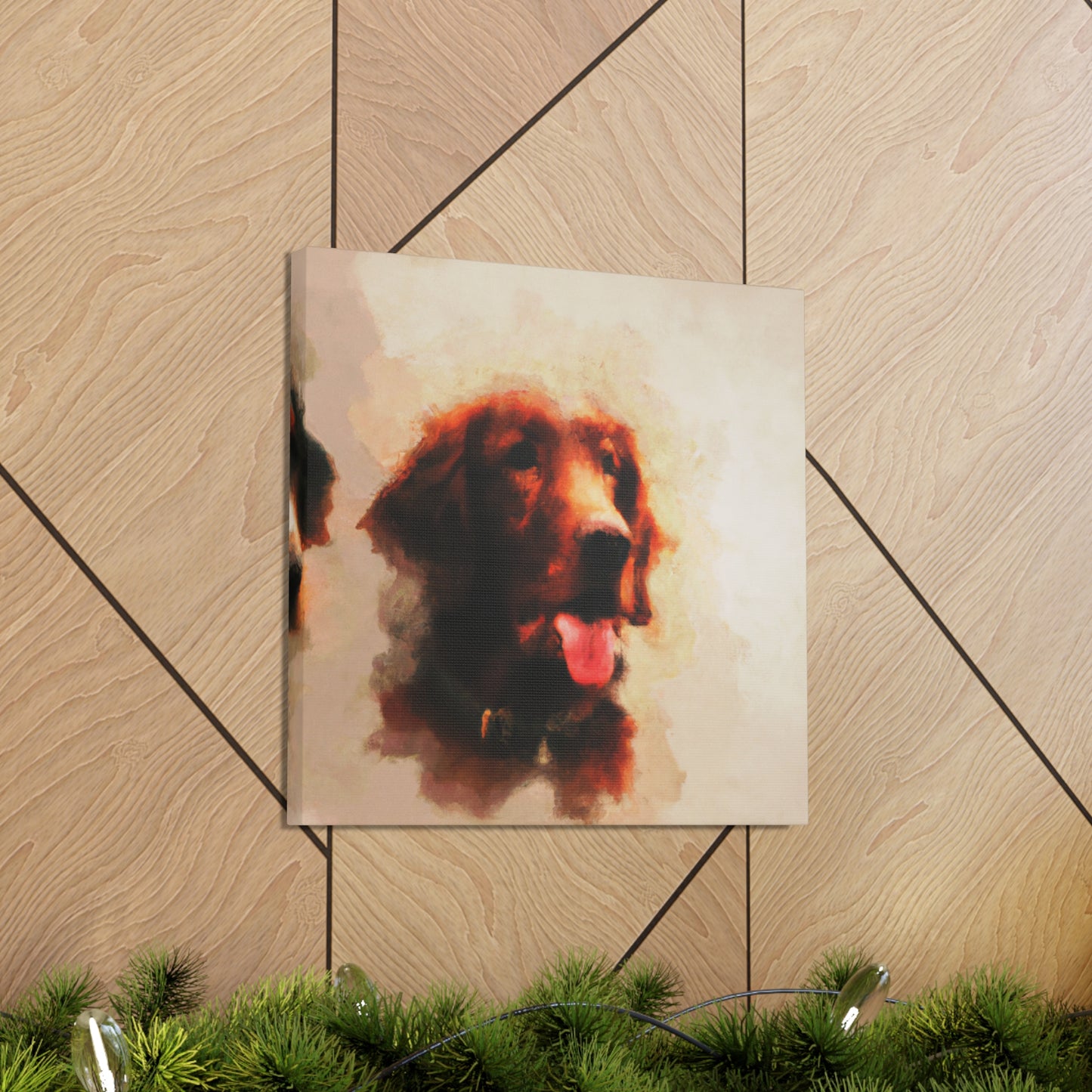 "Irish Setter Majestic Poise" - Canvas