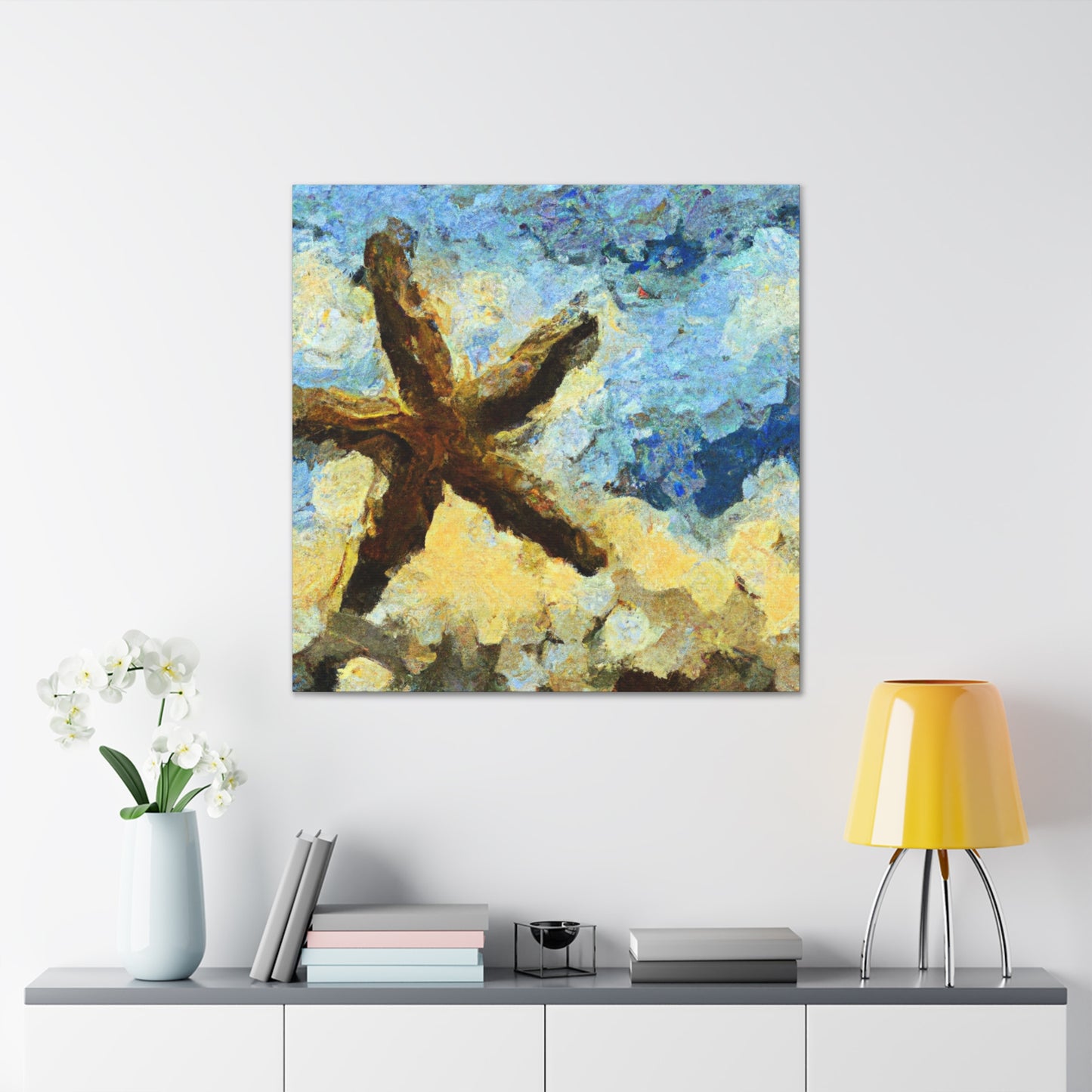 "Starfish at Nightfall" - Canvas