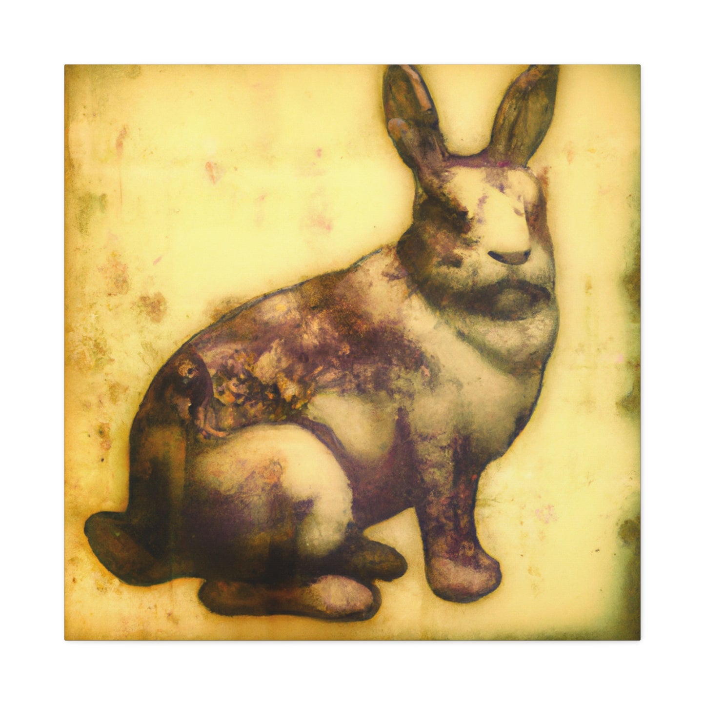 Rabbit's Delightful Garden - Canvas