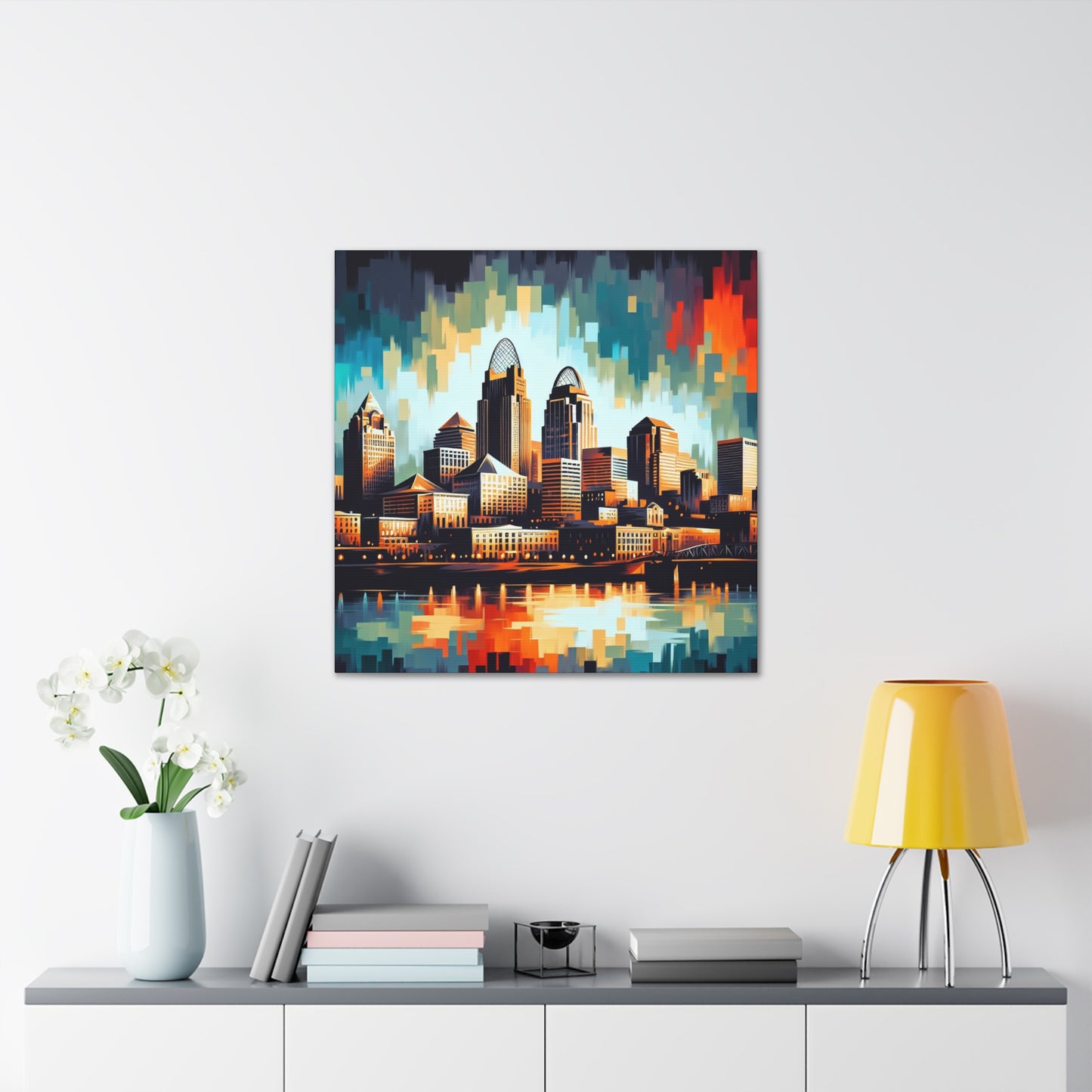 Urban Symphony: Cincinnati Rhapsody - Canvas