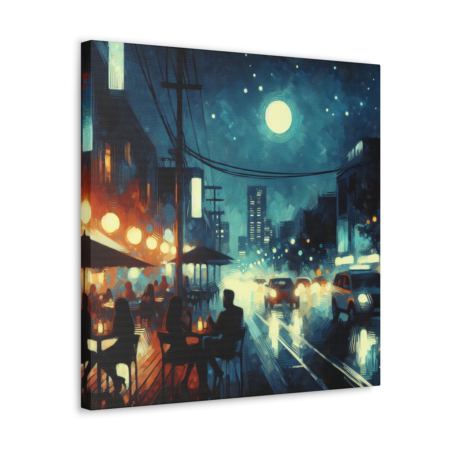 Euphoric Evening Escapade - Canvas