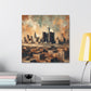 "Captivating Detroit's Timeless Charm" - Canvas