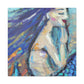 Mermaids in Moonlight - Canvas