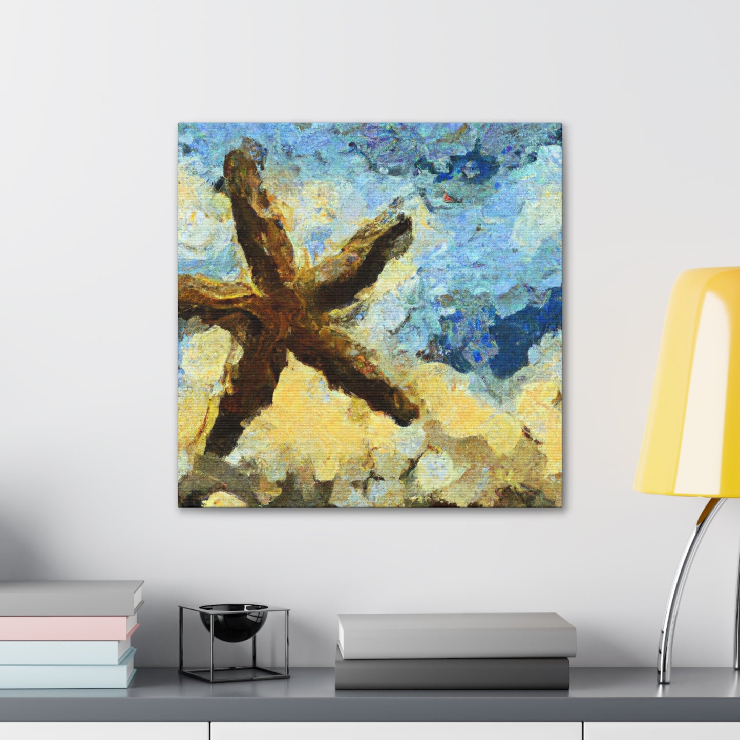 "Starfish at Nightfall" - Canvas