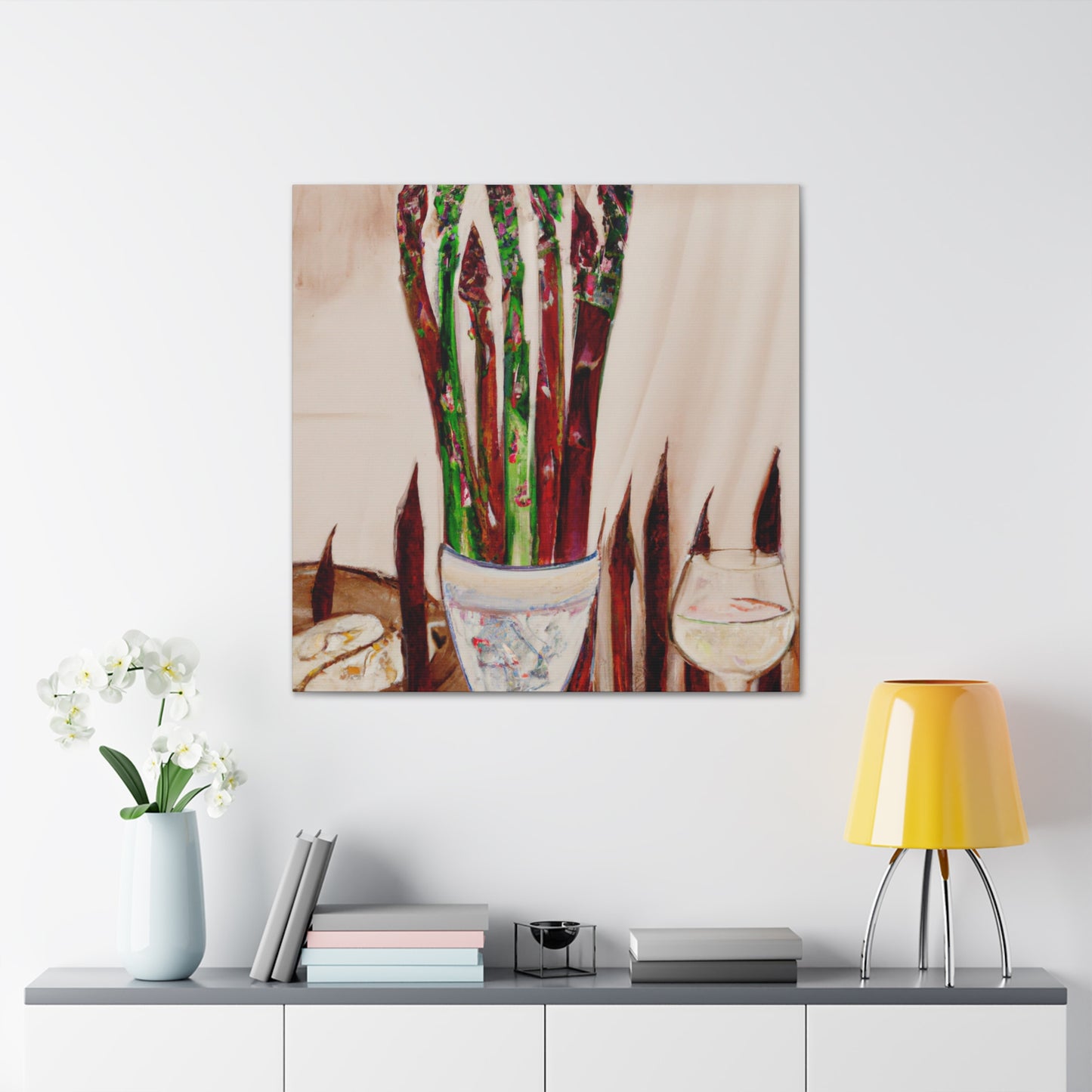 Asparagus in Splendor - Canvas