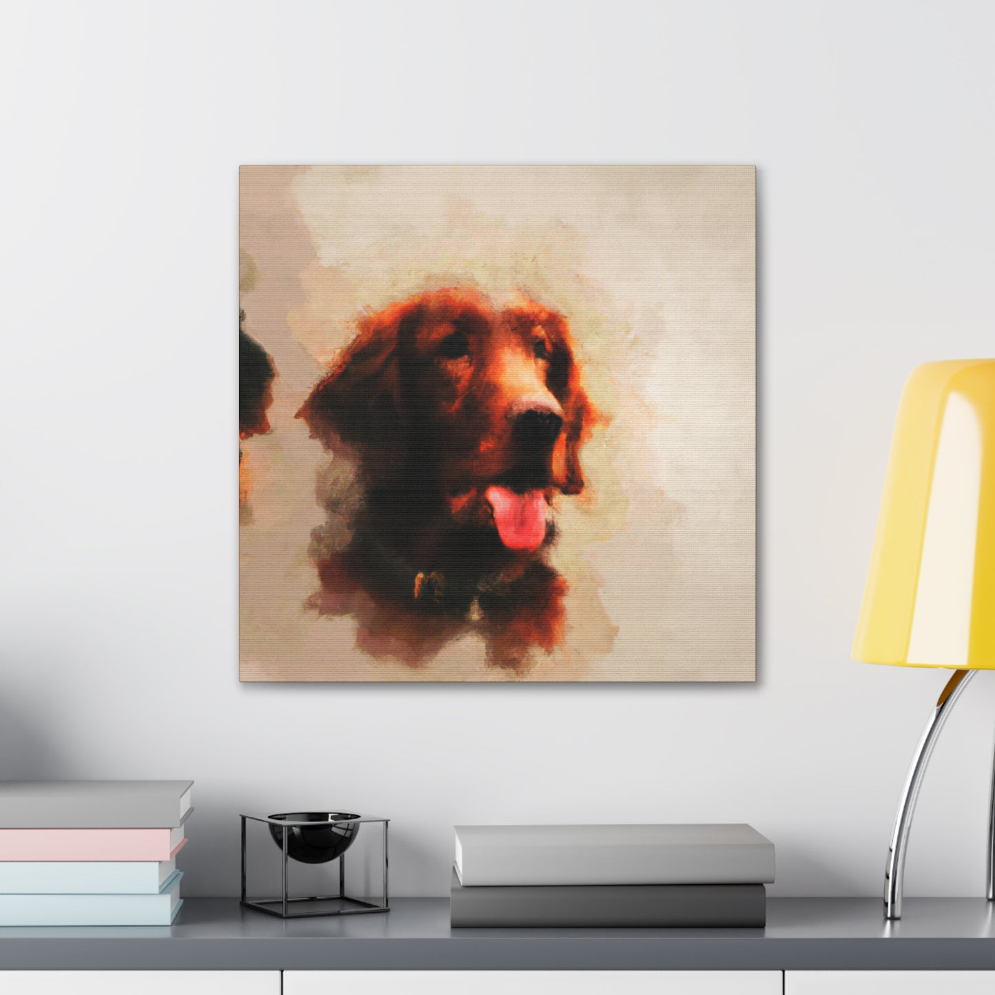 "Irish Setter Majestic Poise" - Canvas