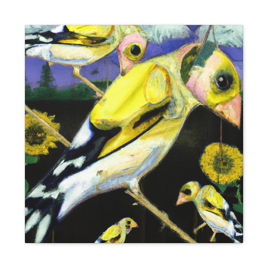 American Goldfinch Wonder - Canvas