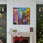 Colonial Art Deco Dream - Canvas