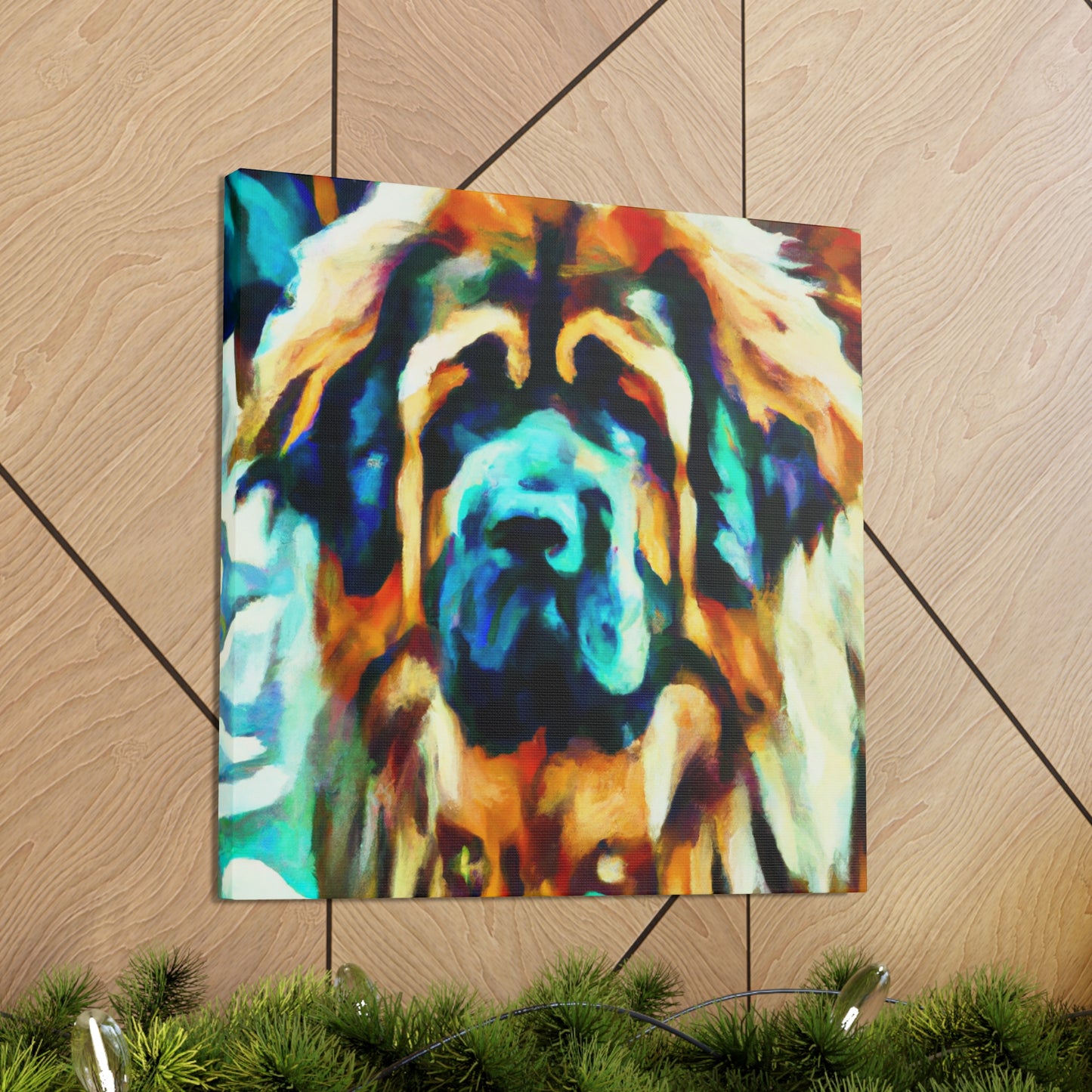 The Tibetan Guardian Dog - Canvas