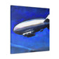 Floating Awe Blimp - Canvas