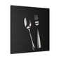 "Silverware in Simplicity" - Canvas