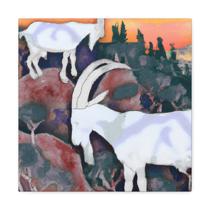 Mountain Goats Dreaming - Canvas