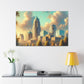 "Raleigh's Serene Southern Charm" - Canvas