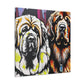 Tibetan Mastiff Portrait - Canvas