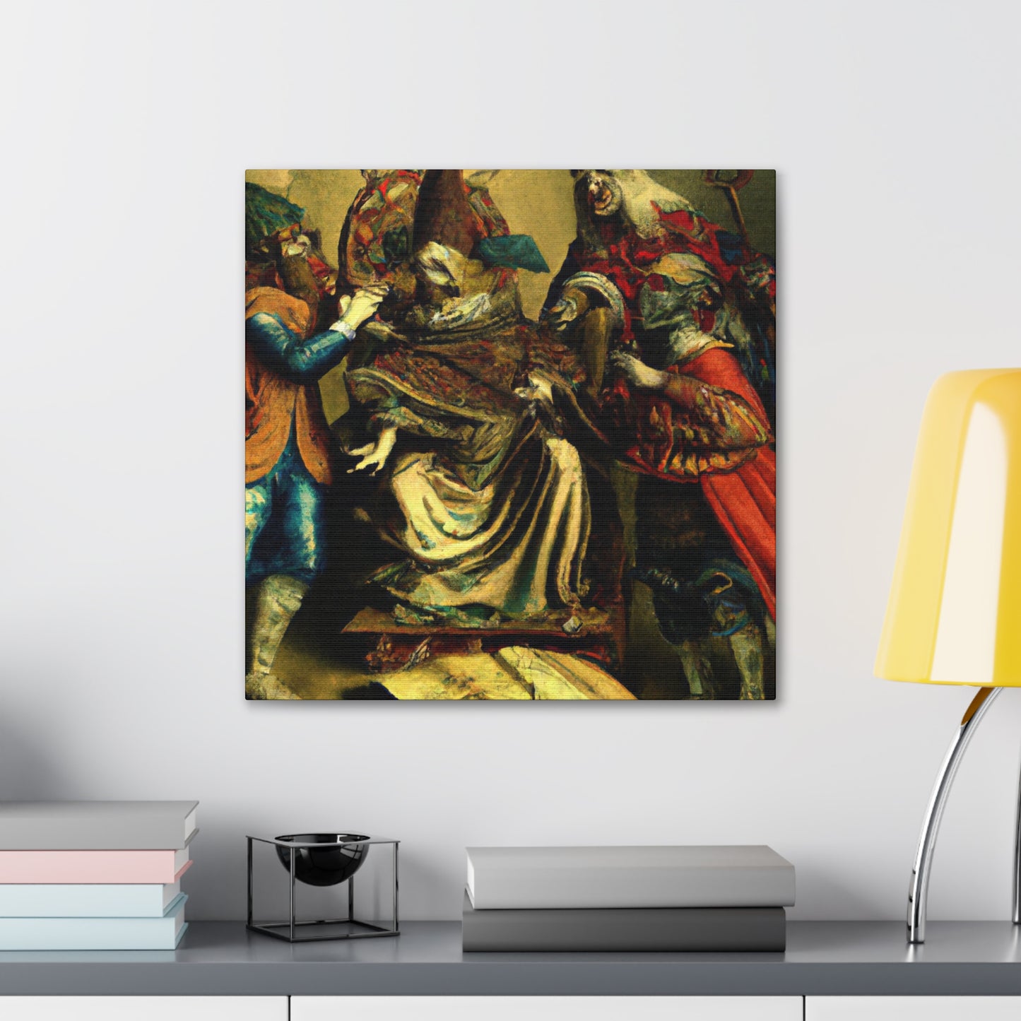 "Lavish Baroque Beauty" - Canvas