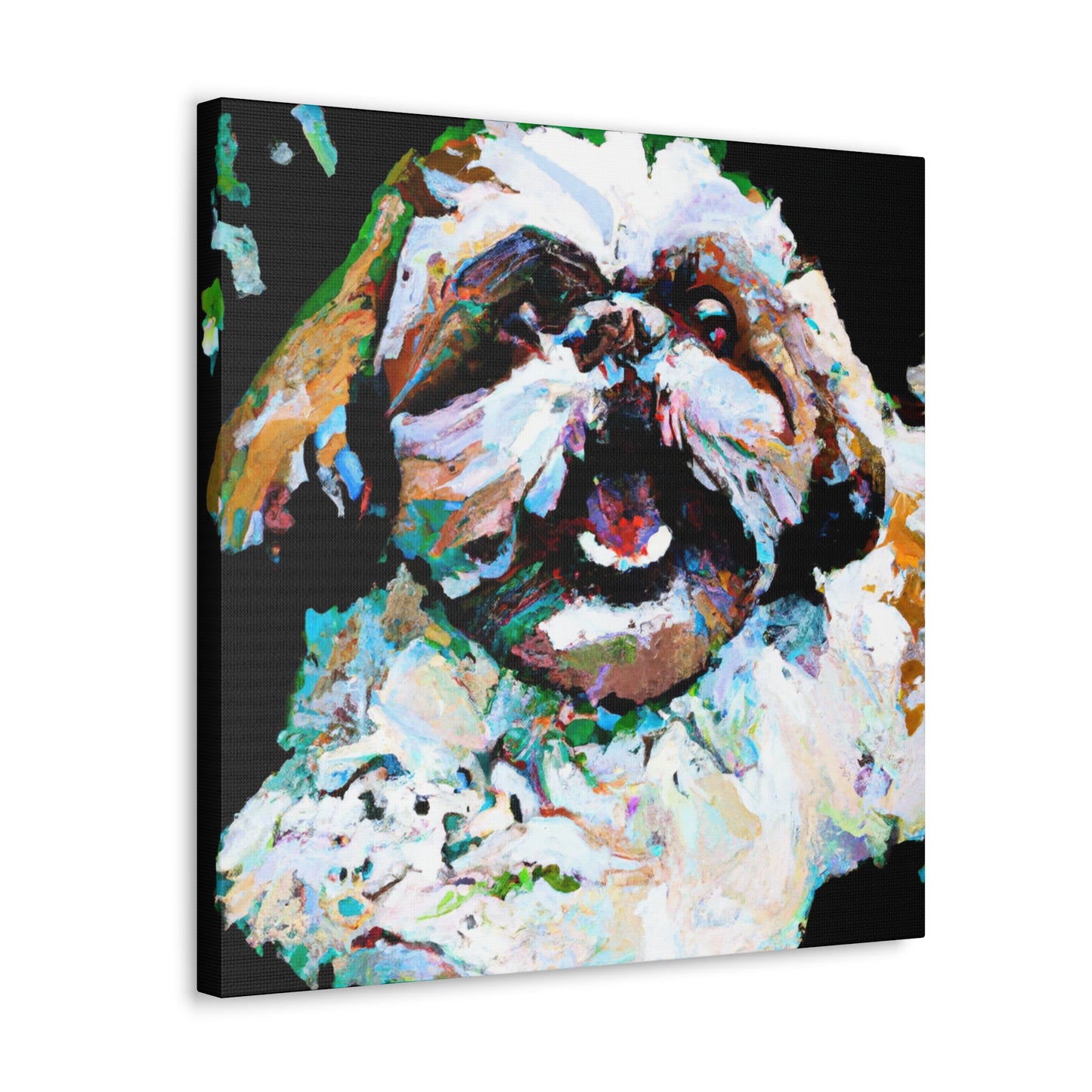 Shih Tzu Impressionism - Canvas