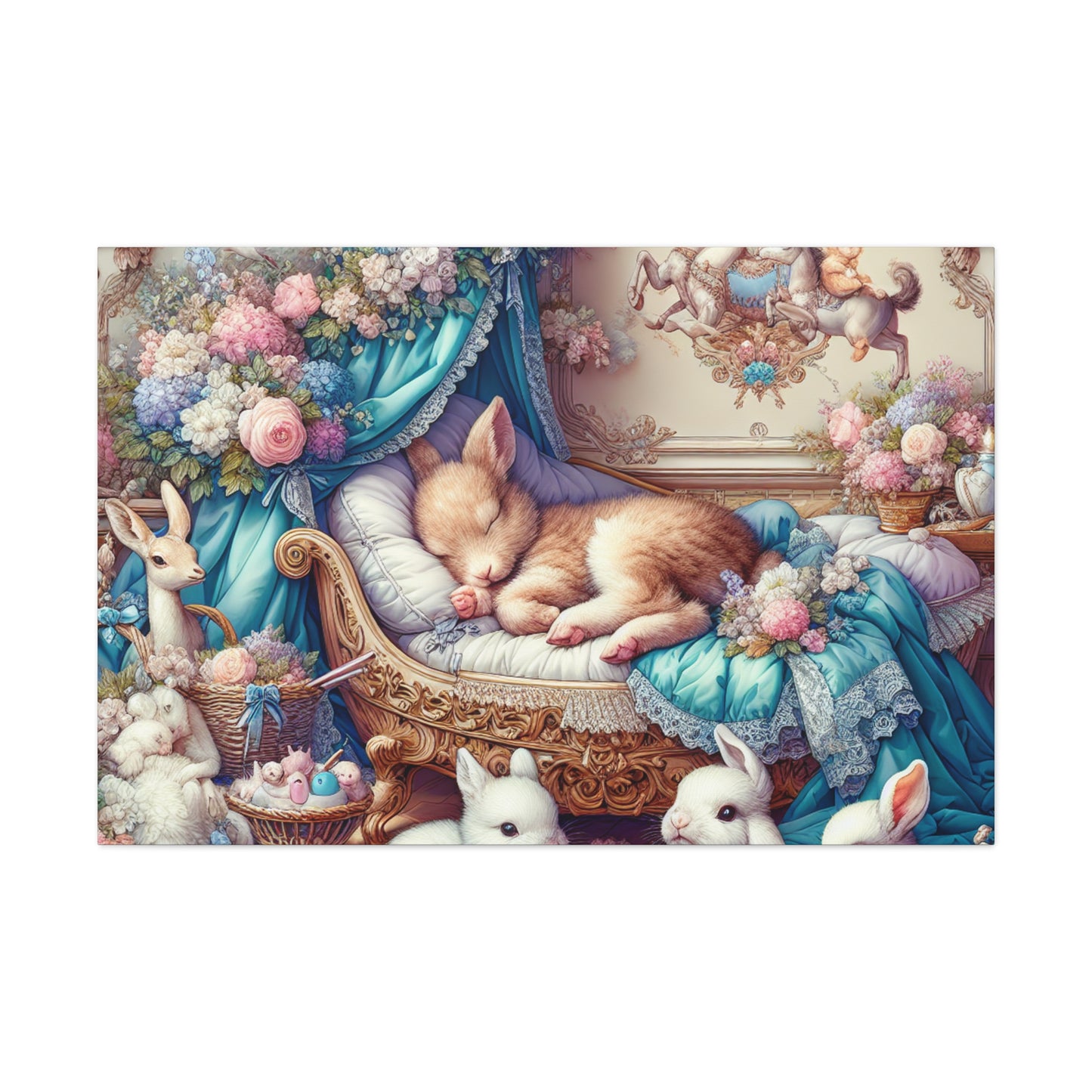 Dreaming Fauna Paradise - Canvas