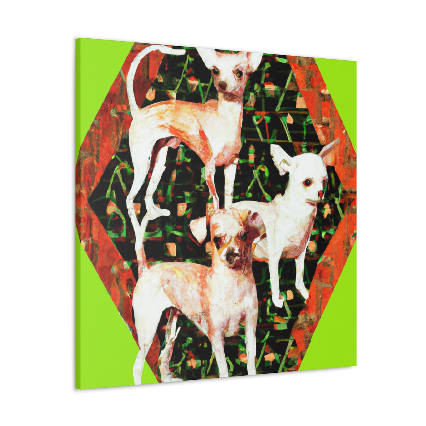 "Chihuahua Pop Art" - Canvas