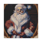 Santa's Rococo Joy - Canvas