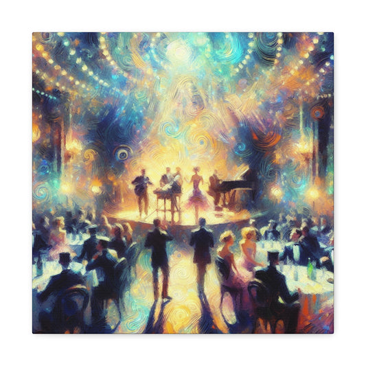 Whimsical Cabaret Escapades - Canvas