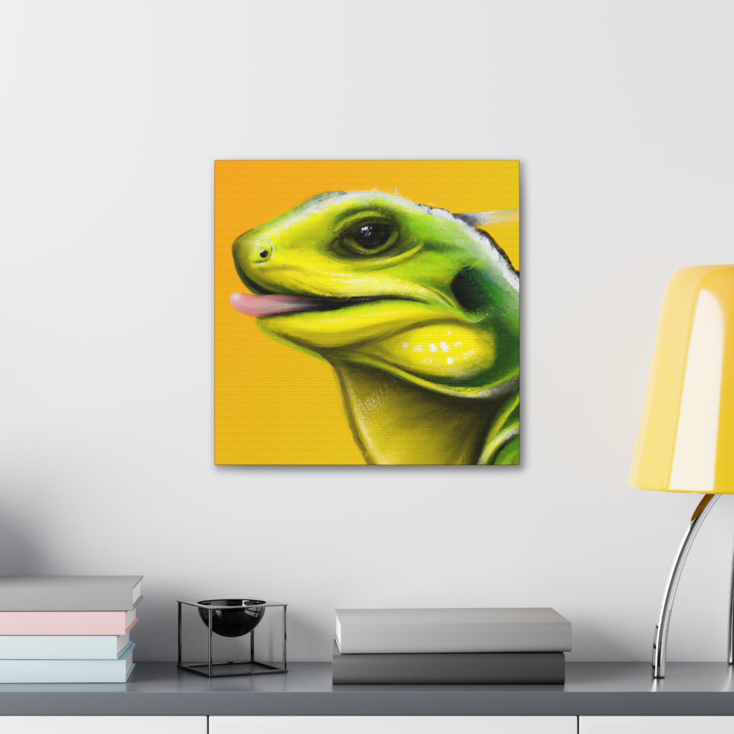 Reptilian Rainbow Radiantly - Canvas