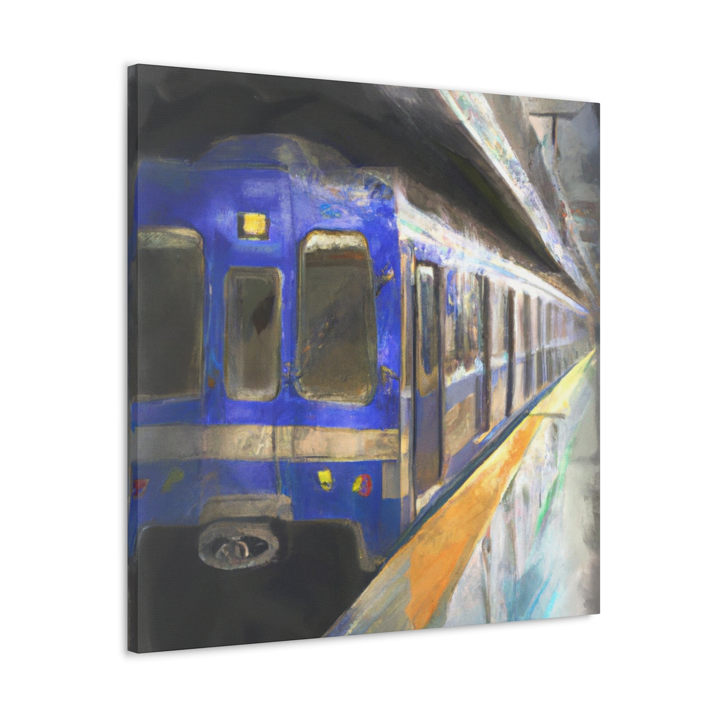 Subway Train Dreaming - Canvas