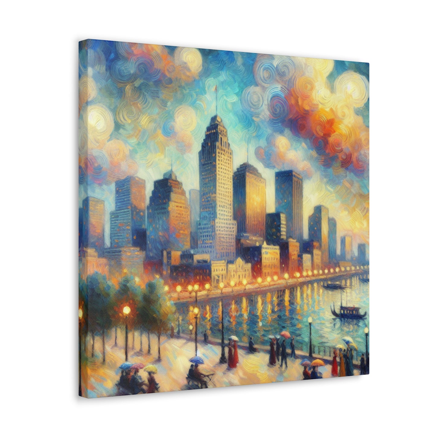 "Vibrant Bayou Splendor" - Canvas