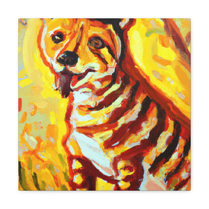 "Tasmanian Tiger Impression" - Canvas