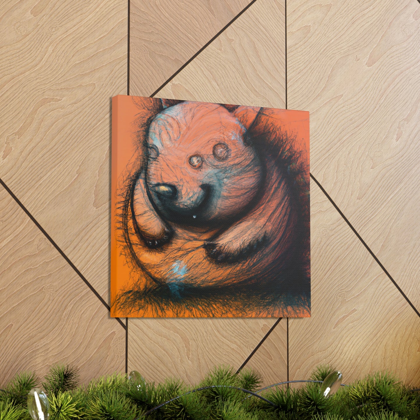 Wombat: Surreal Dream - Canvas