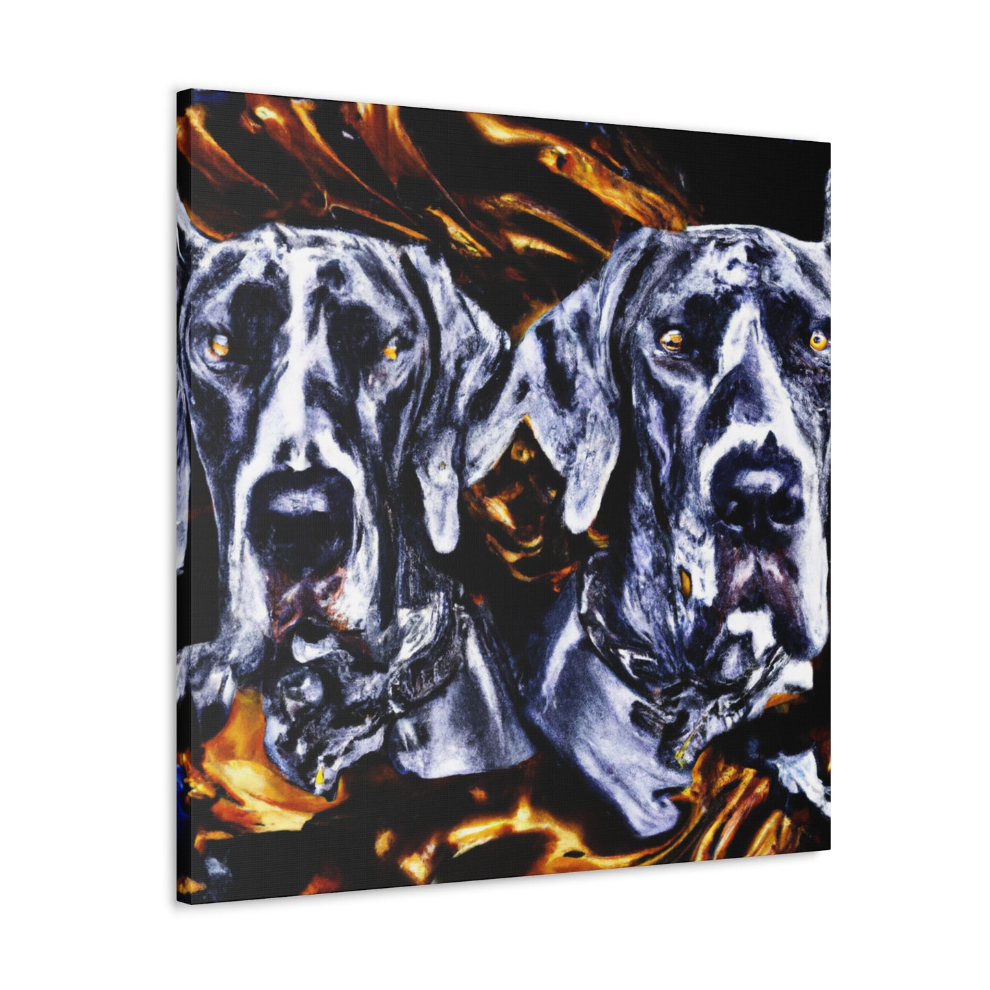 Great Dane in Dreamland - Canvas