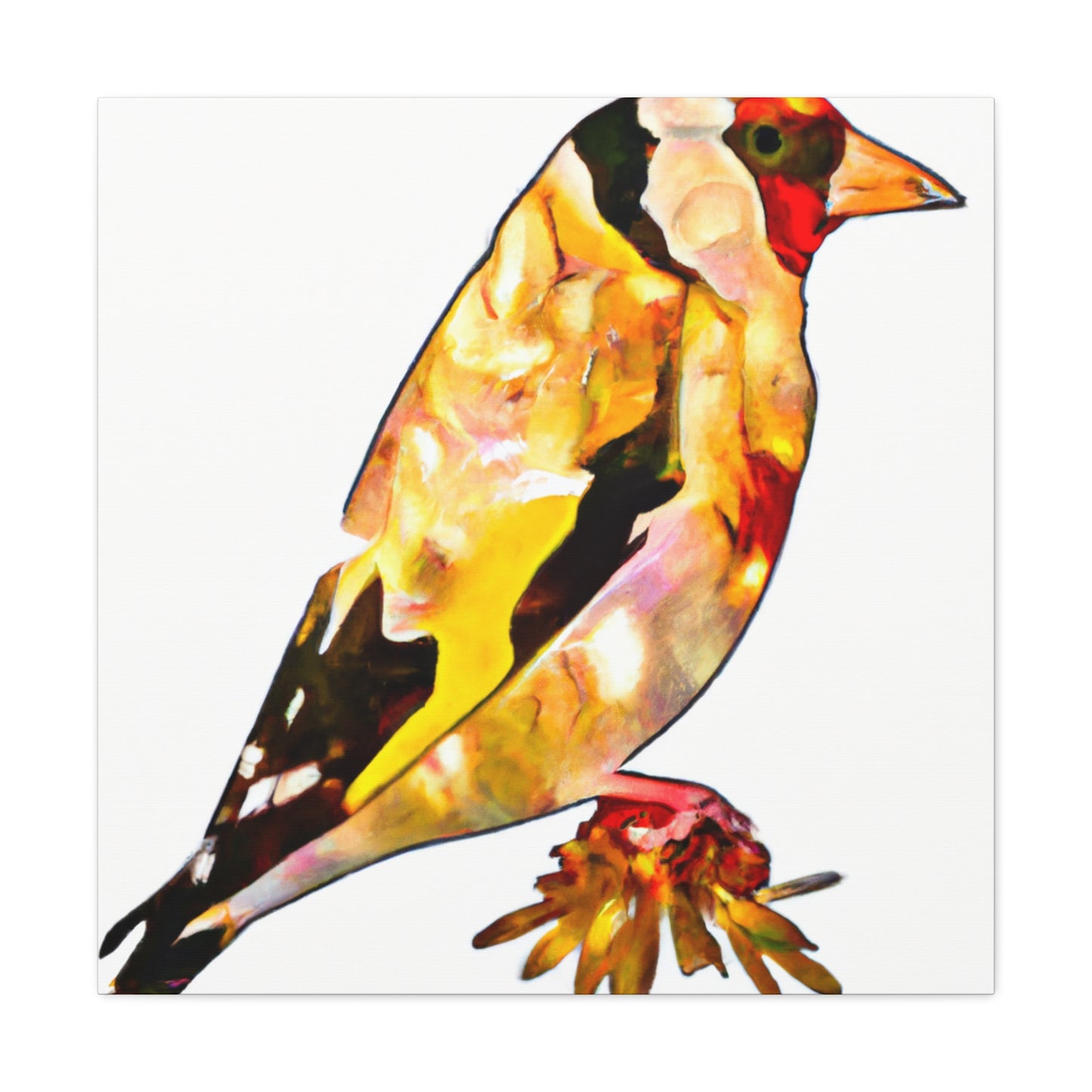 "Goldfinch American Splendor" - Canvas