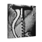 Corkscrew Curves Swirl - Canvas