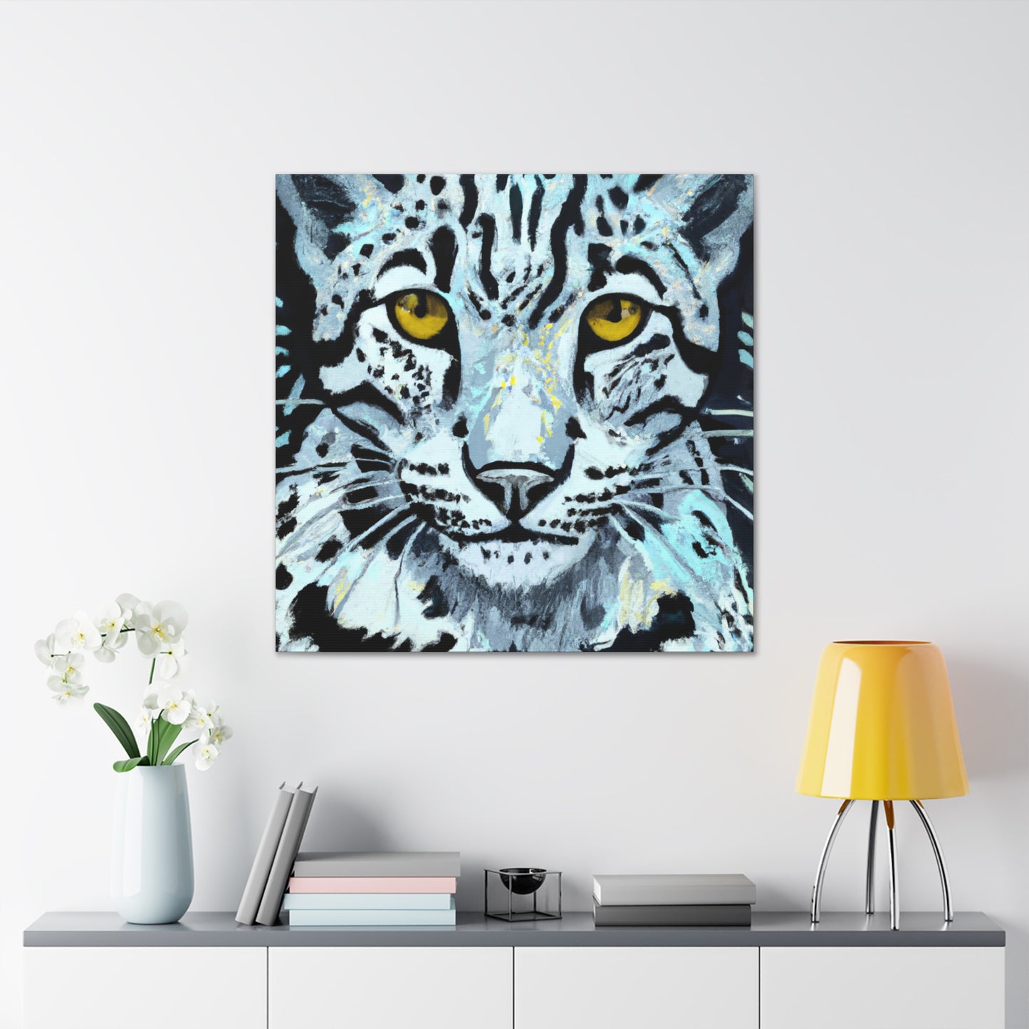 Clouded Leopard Enchantment - Canvas