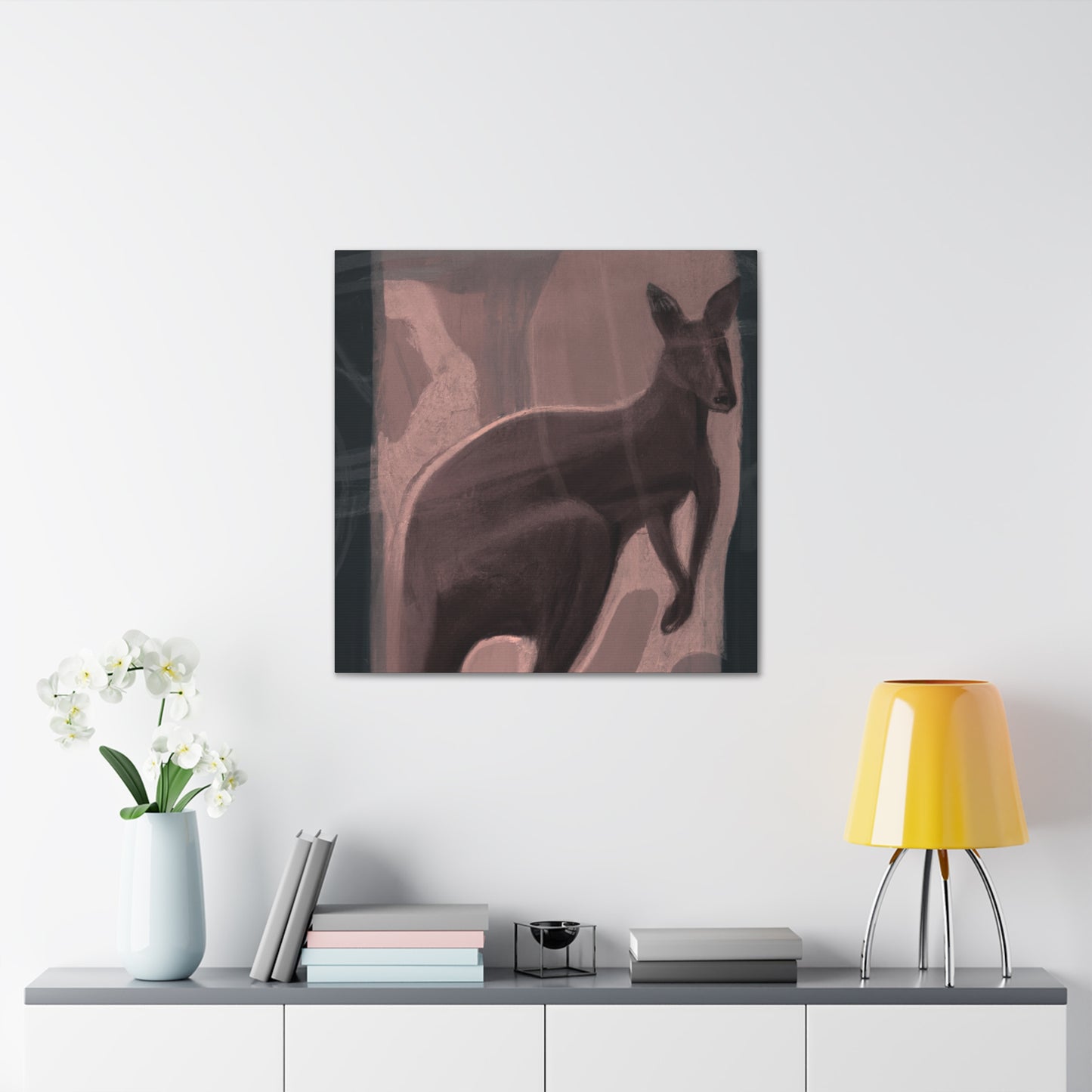 Kangaroo in Dreams. - Canvas