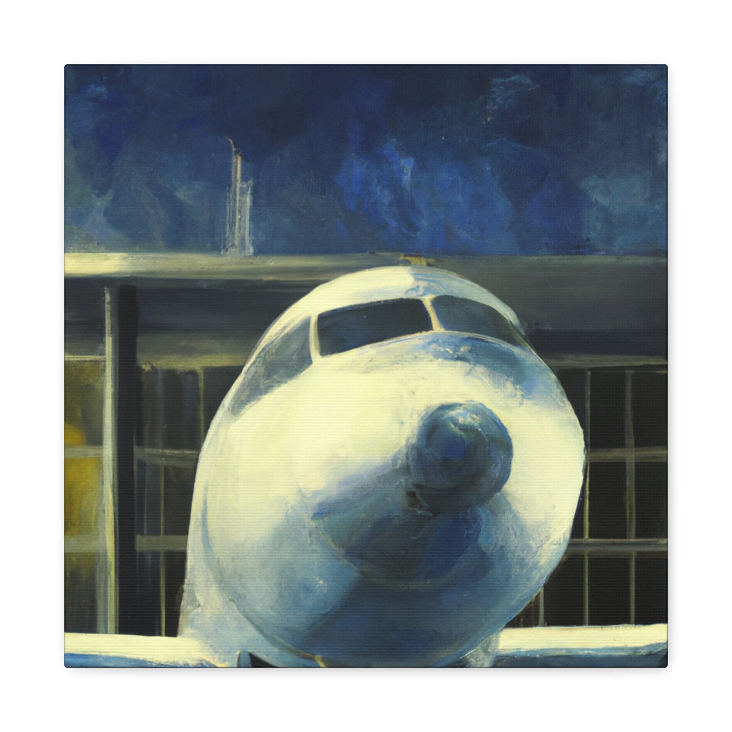 "Aeronautical Nostalgia Flight" - Canvas