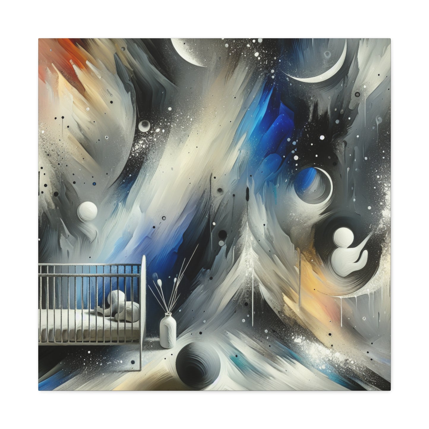 Stellar Dreamscape Awakening - Canvas