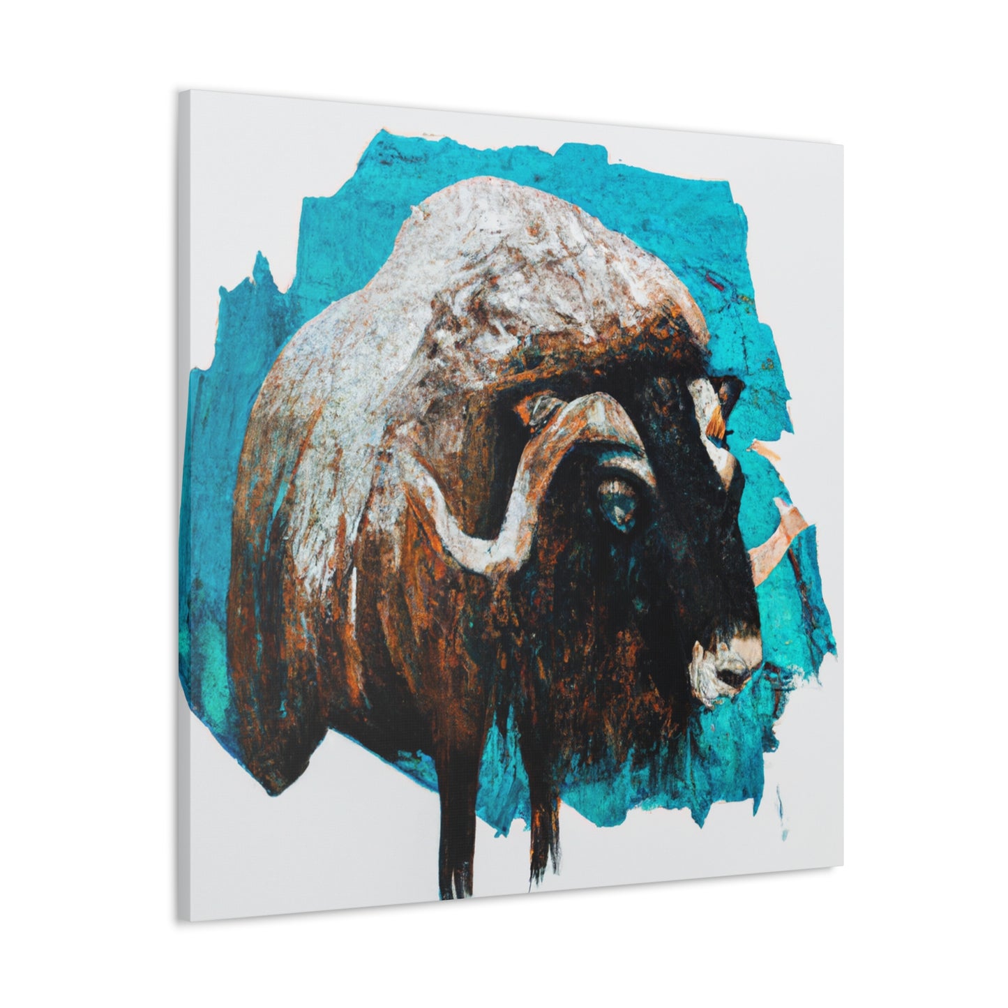 Musk Ox Surrealism - Canvas