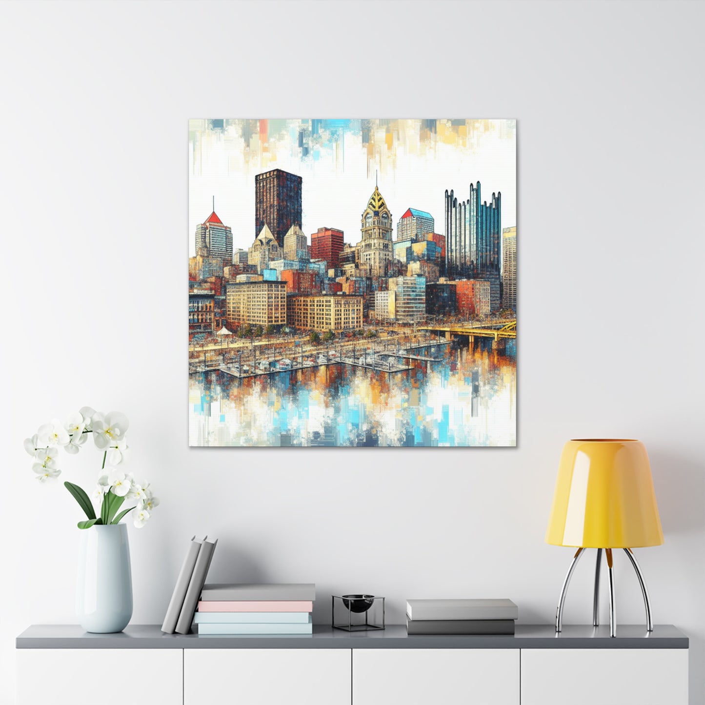 Steel City Sunrise Dream - Canvas